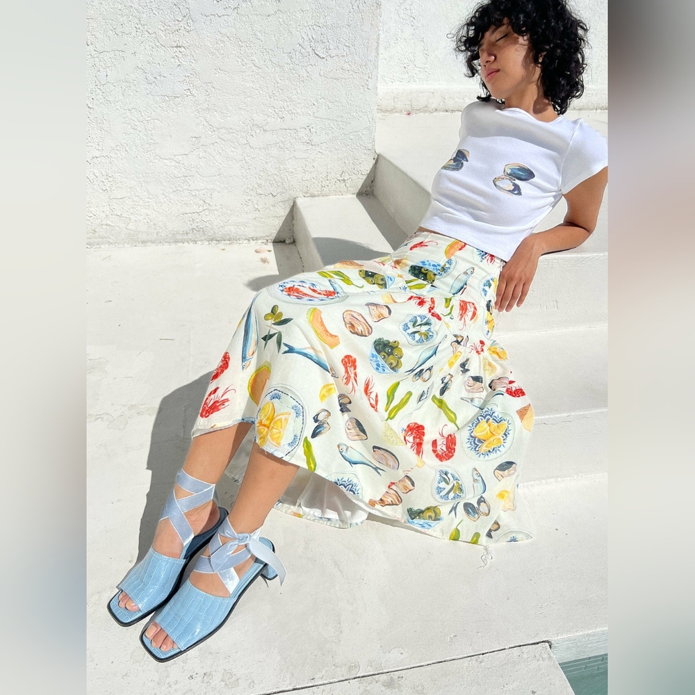 Lisa Says Gah Meave Mediterranean Tapas Skirt